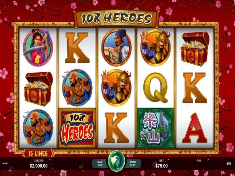 108 Heroes Multiplier Fortunes Slots